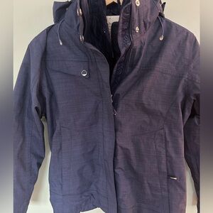 New with tags LL Bean 3 in 1 jacket in ink blue